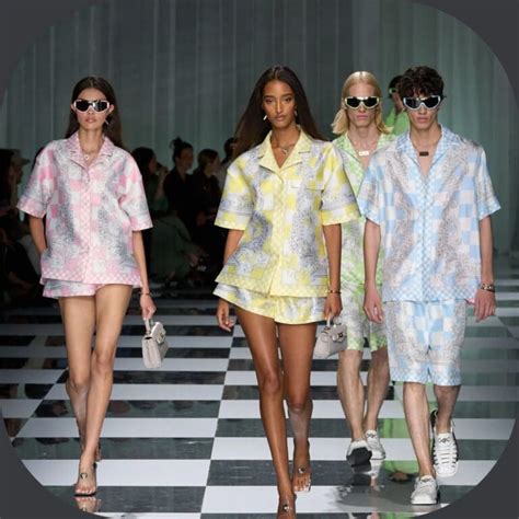 versace pubblicità|versace 2024 spring summer.